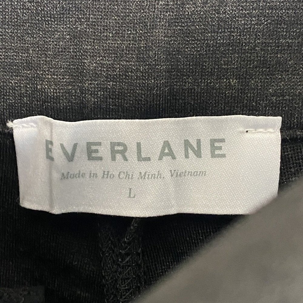 Everlane Stretch Ponte Crop Pants Exposed Side Zip Front Seam - Picture 7 of 10